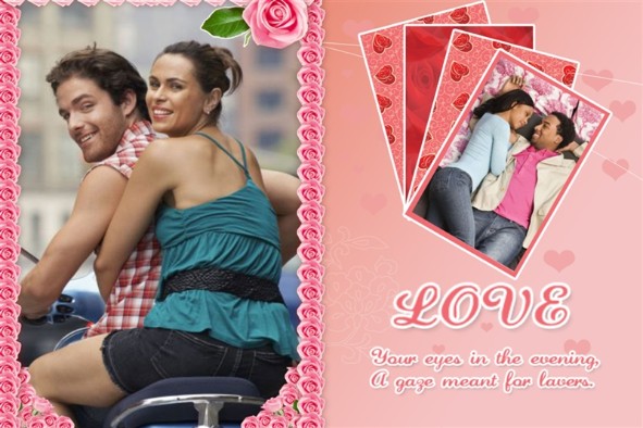 Love & Romantic templates photo templates Happy Valentines Day